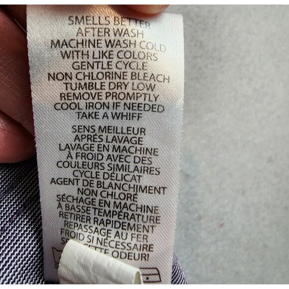 Travis Mathew Micro Stripe Golf Polo Short Sleeve Purple White Active Prep XXXL - Picture 9 of 12